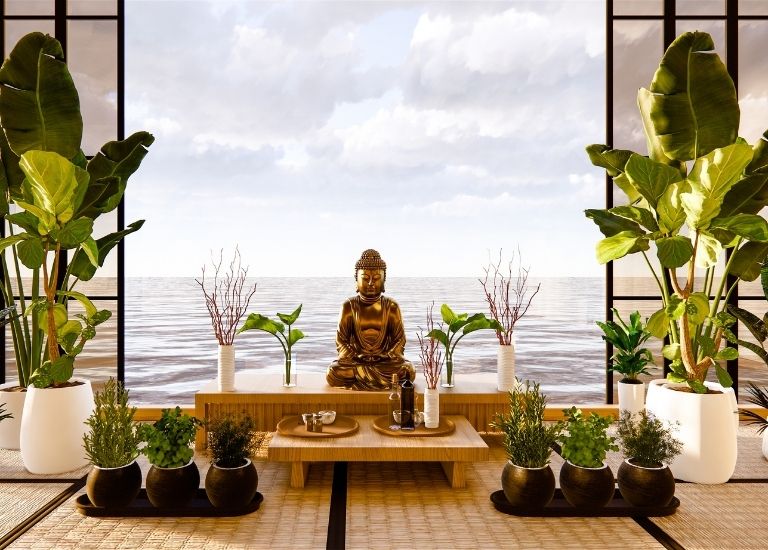 Thước Lỗ Ban 38,8 cm gồm có 10 cung, trong đó sẽ có 6 cung tốt và 4 cung xấu. Cung tốt được ký hiệu màu đỏ và màu đen là cung xấu.