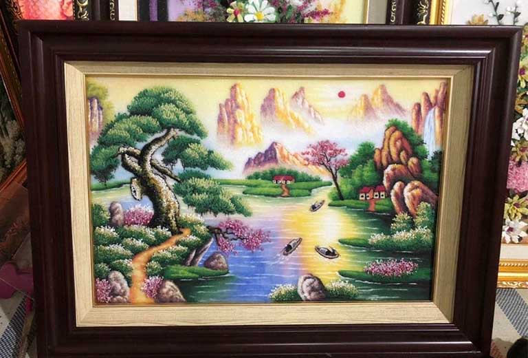 tranh phong thuy hop menh tho