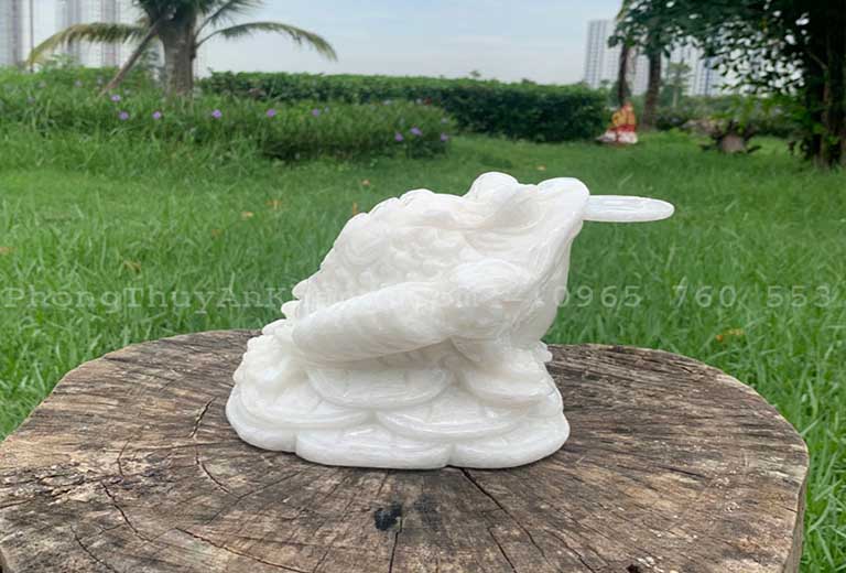 thiem thu canxit trang