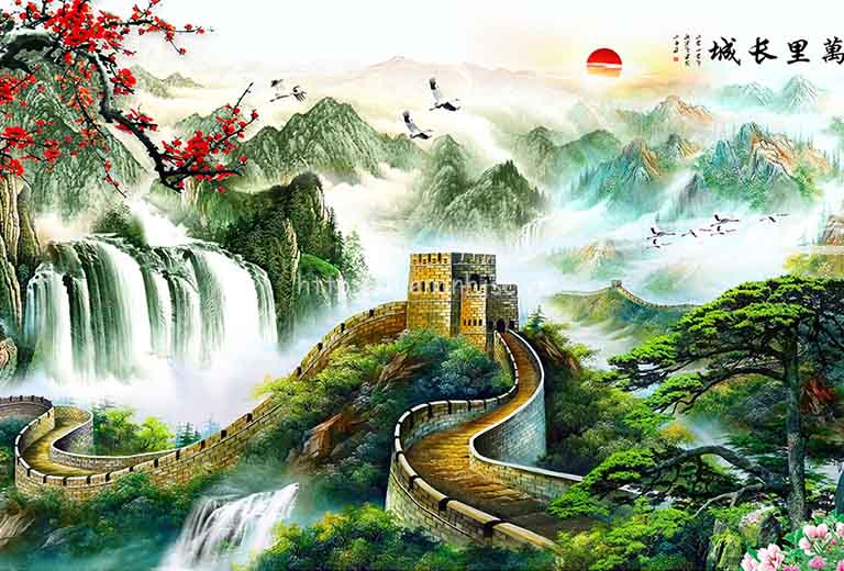 Tranh phong thuy van ly truong thanh