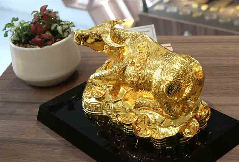 Tuong trau ma vang phong thuy