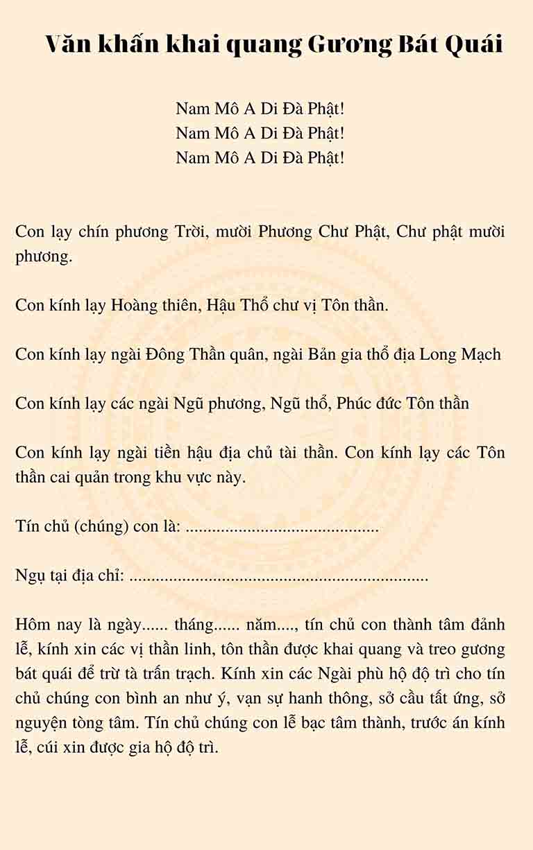 van khan khai quang guong bat quai