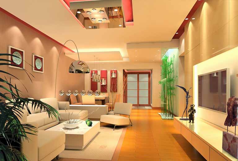 mau sac phong thuy phong khach