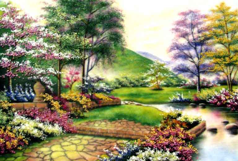 tranh da quy duc thanh