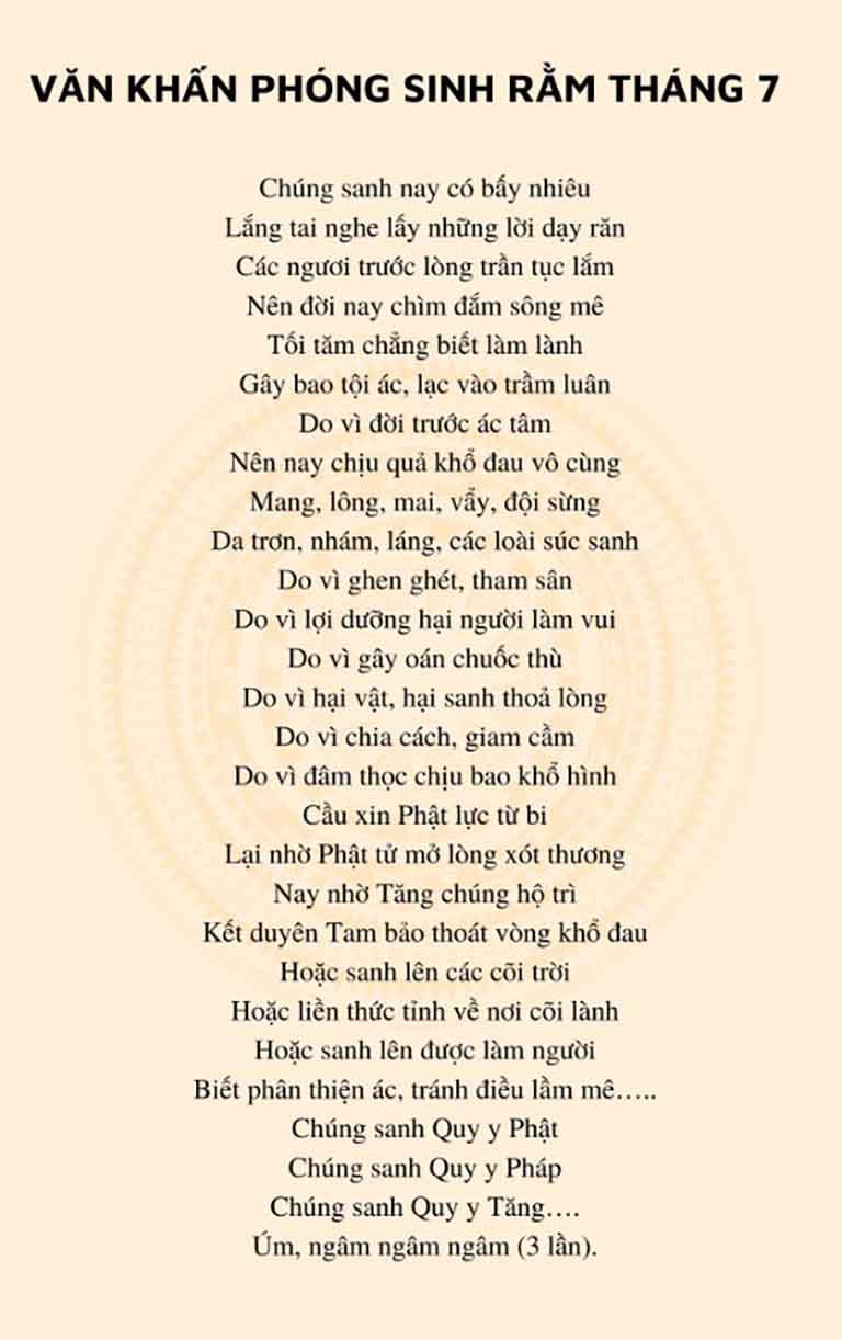 van khan cung phong sinh ram thang 7