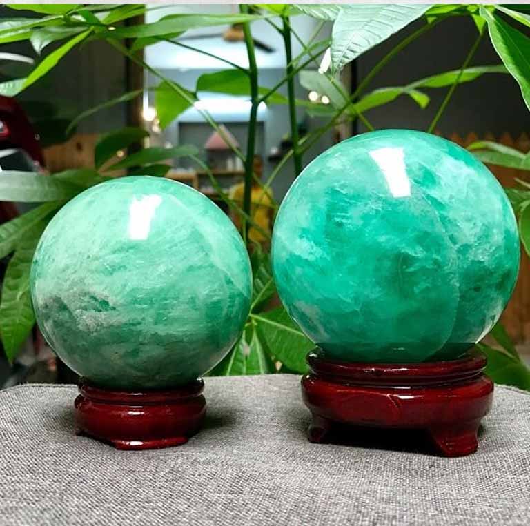 qua cau phong thuy fluorit