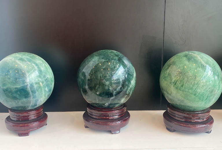 qua cau phong thuy fluorite