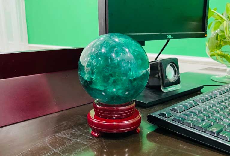 qua cau phong thuy fluorite