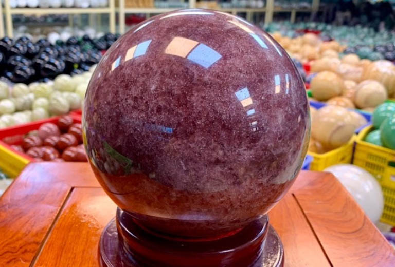 qua cau thach anh dau tay hong