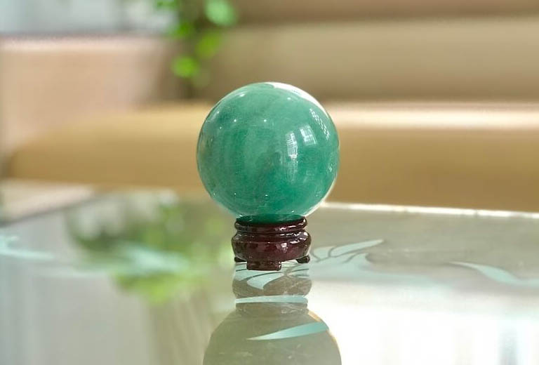 qua cau thach anh xanh la