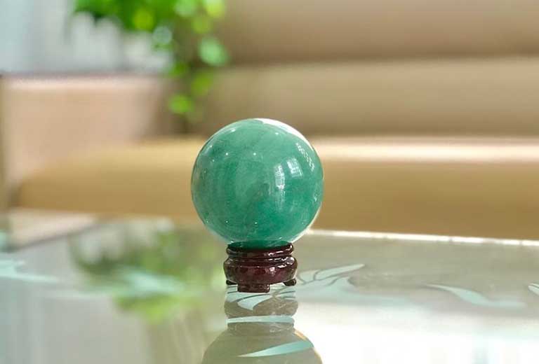 qua cau thach anh xanh luc